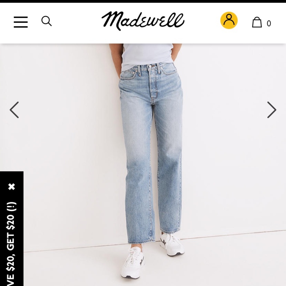Petite Perfect Vintage Straight Jean in Seyland Wash, petite 31
